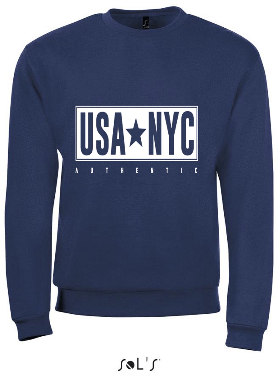 Sweatshirt 359-11 USA-NYC - Navy, xS