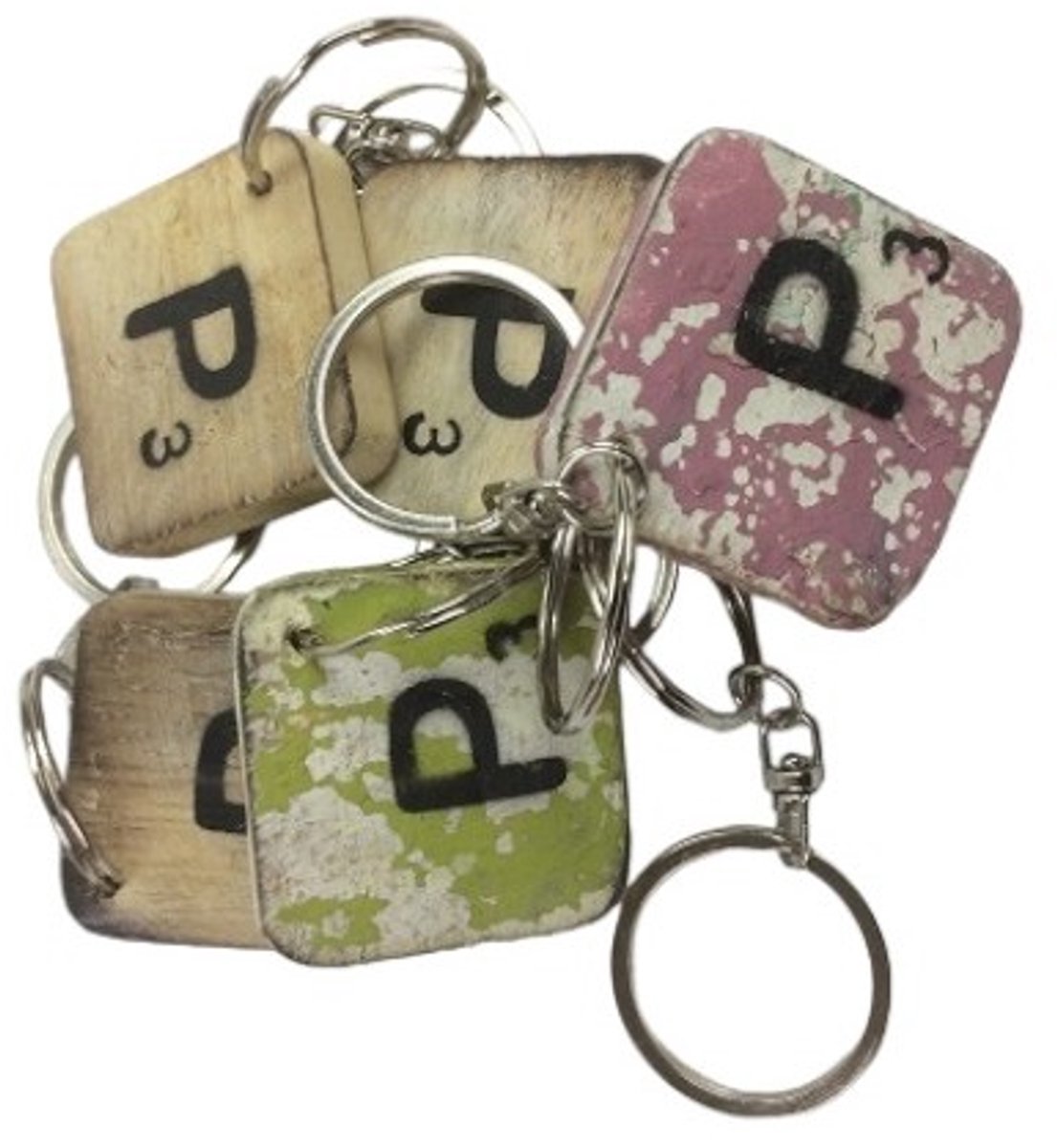 Sleutelhanger letter P