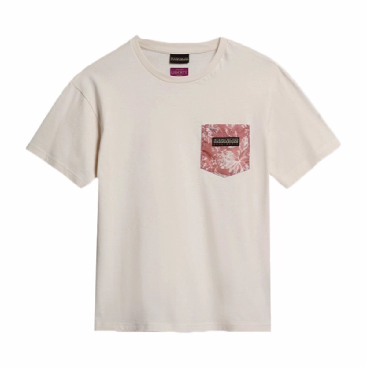 T-Shirt Napapijri x Liberty Women Candolle NS5 Whitecap -XS Wit