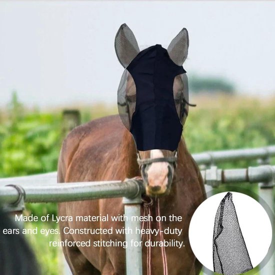 oornetje met franjes - Vliegenmaskers & -frontriemen - Paardensport