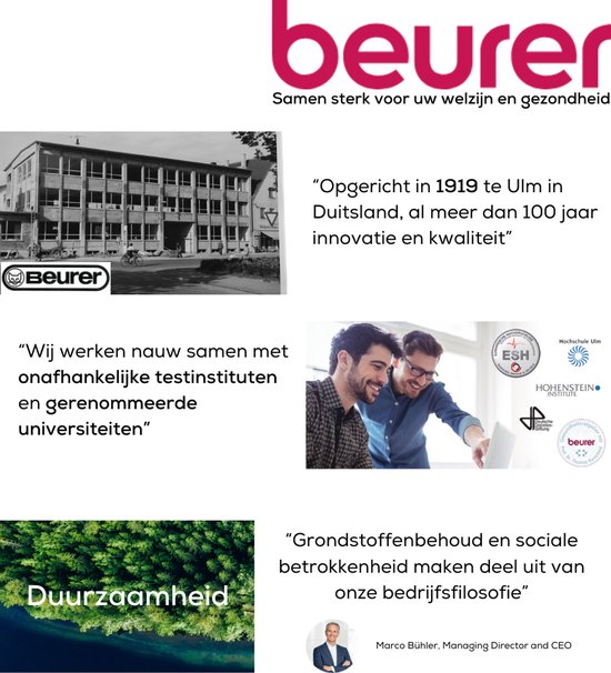Beurer BM 23 Bloeddrukmeter Bovenarm – Aanbevolen door Hartstichting - Medisch Gecertificeerd – Manchet 22-42 cm – USB-C Aansluiting – Eenknopsbediening – Onregelmatige Hartslagdetectie – Risico-Indicator – Incl. Batterijen – 5 Jaar Garantie