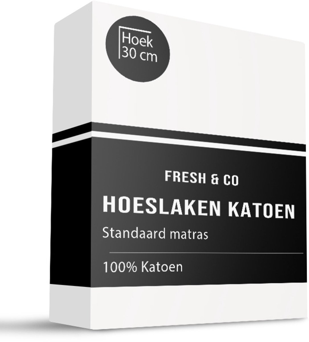 Verkoelend Hoeslaken - Katoen - 180x210 cm - Katoen - Fresh & Co