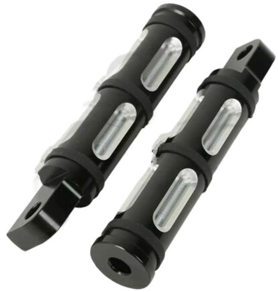 Verstelbare Voetsteunbeugels Voor Motor – 360° Draaibaar, Verstevigde Aluminium Highway Pegs Voor Touring Modellen (mannenmontage)