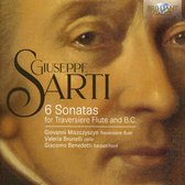 Giovanni Miszczyszyn, Valeria Brunelli & Giacomo Benedetti - Giuseppe Sarti: 6 Sonatas For Traversiere Flute And B.C. (CD)
