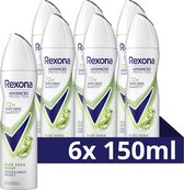 Bol.com Rexona Women Advanced Protection Anti-Transpirant Spray - Aloë Vera - met Body Heat Activated Technologie - 6 x 150 ml aanbieding