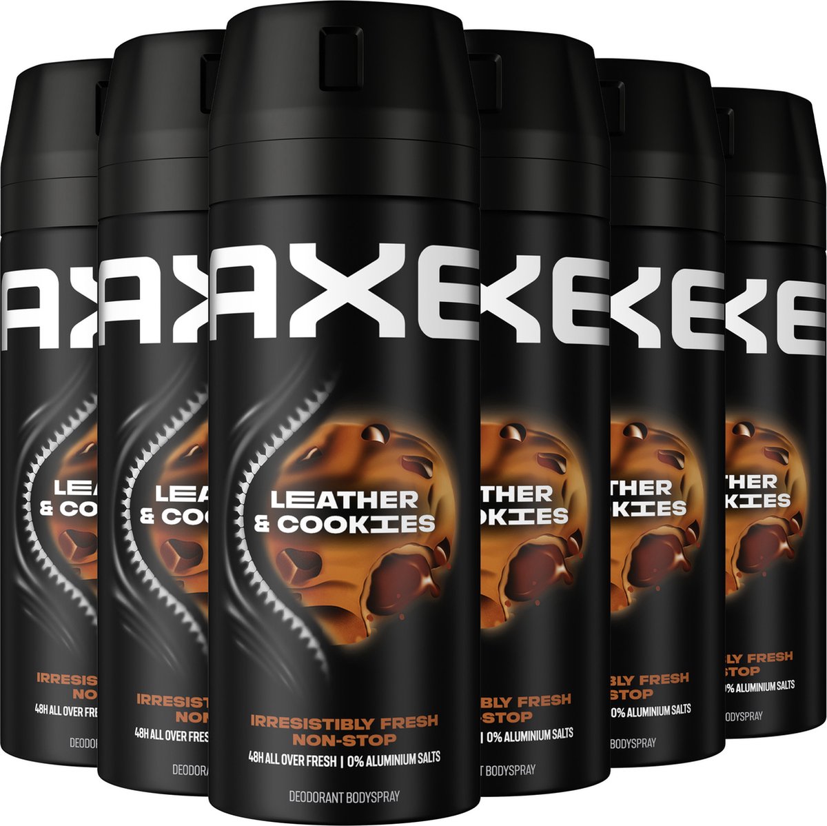 Axe Collision bodyspray deodorant - 6 x 150 ml - voordeelverpakking