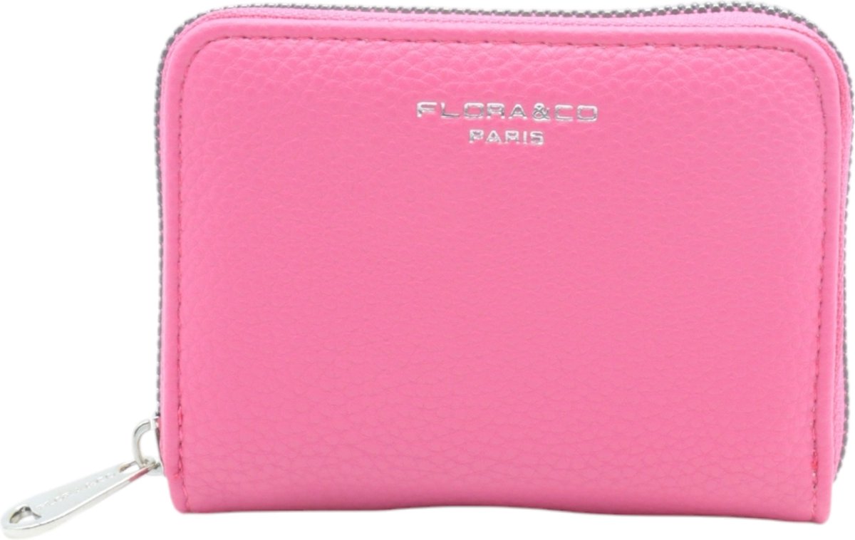 Flora & Co - geldbeugel - portemonnee - fuchsia