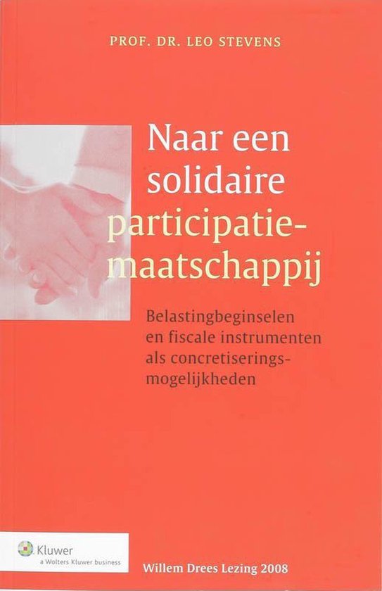 Naar een solidaire participatiemaatschappij - cover