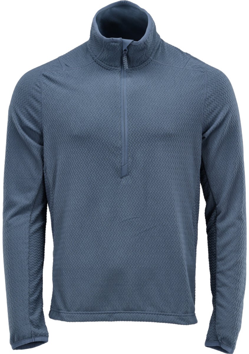 Mascot Customized Microfleece trui met korte rits 22703-639 - steenblauw - M