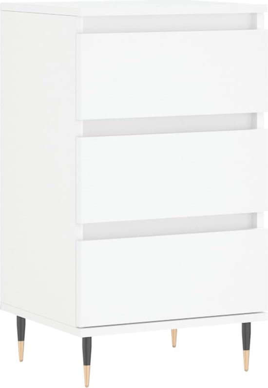 Landelijk Frans dressoir commode, ladekast met marmer blad. - Flashback
