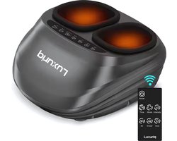 Luxuriq® Voetmassage Apparaat – Shiatsu Massage Apparaat – Met Luchtcompressie En Verwarming – Voor Neuropathie – Verbeterde Bloedsomloop
