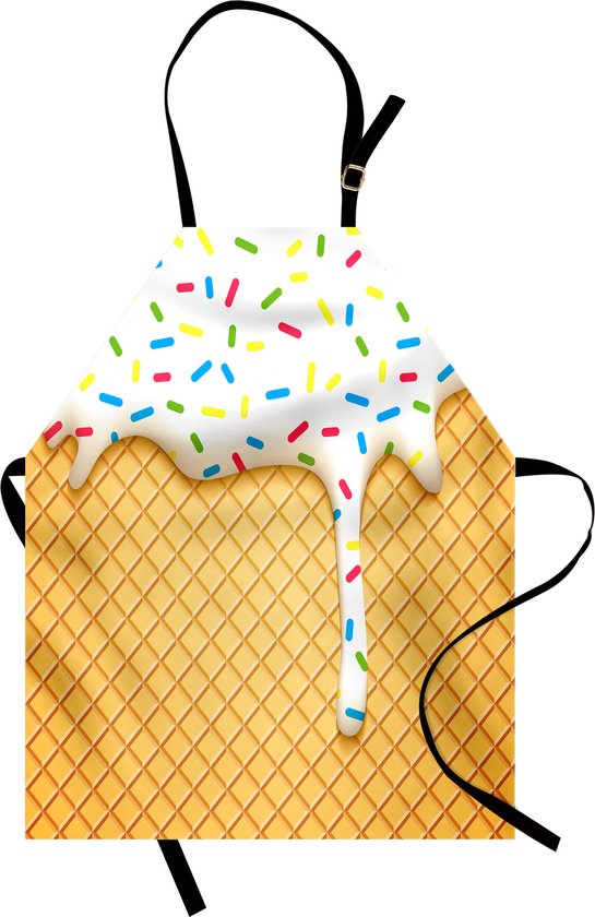 Tablier imperméable pour crème glacée fondante New Bed Alimentation pour un usage quotidien et professionnel, 78x66cm