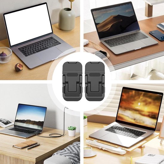 Dubbele Monitorverhoger - Monitor Verhoger - Laptop Standaard