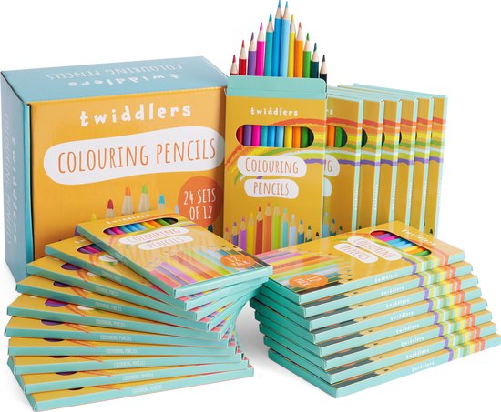 Lot De 8 Mini Livres De Coloriage De Noël Avec Crayons | Cadeau Enfant, Remplissage De Sac De Friandises, Activités Créatives - Taille 12x16,5 Cm