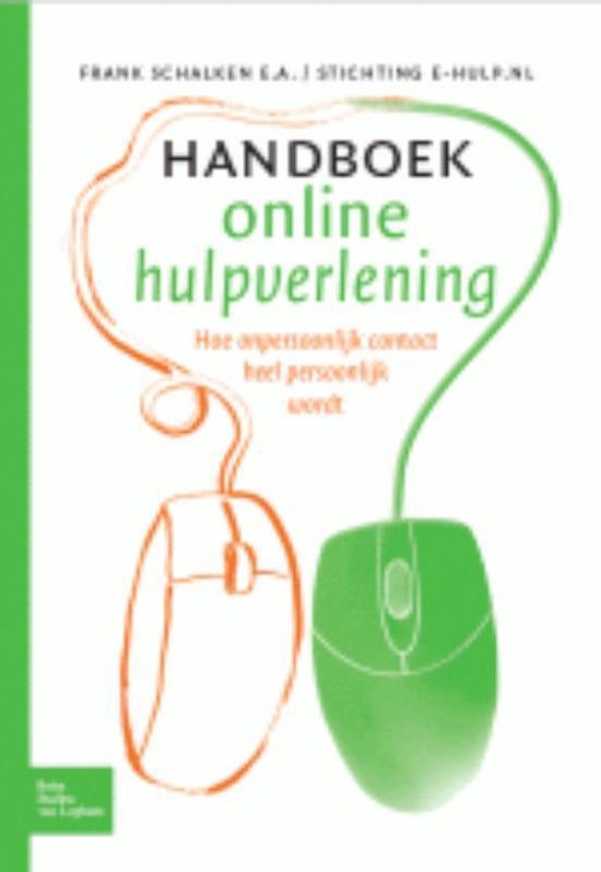 Handboek online hulpverlening - cover