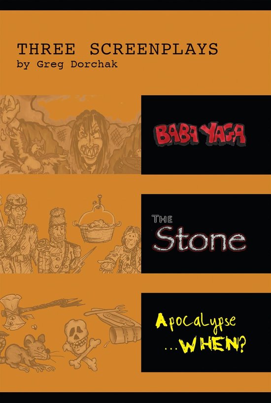 Three Screenplays by Greg Dorchak - cover