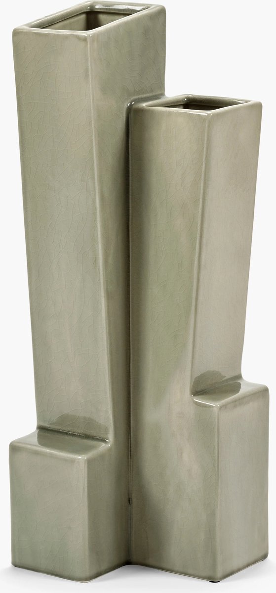 Serax Bob Verhelst Bebop vaas °7 19.5x17cm H53.5cm lichtgroen