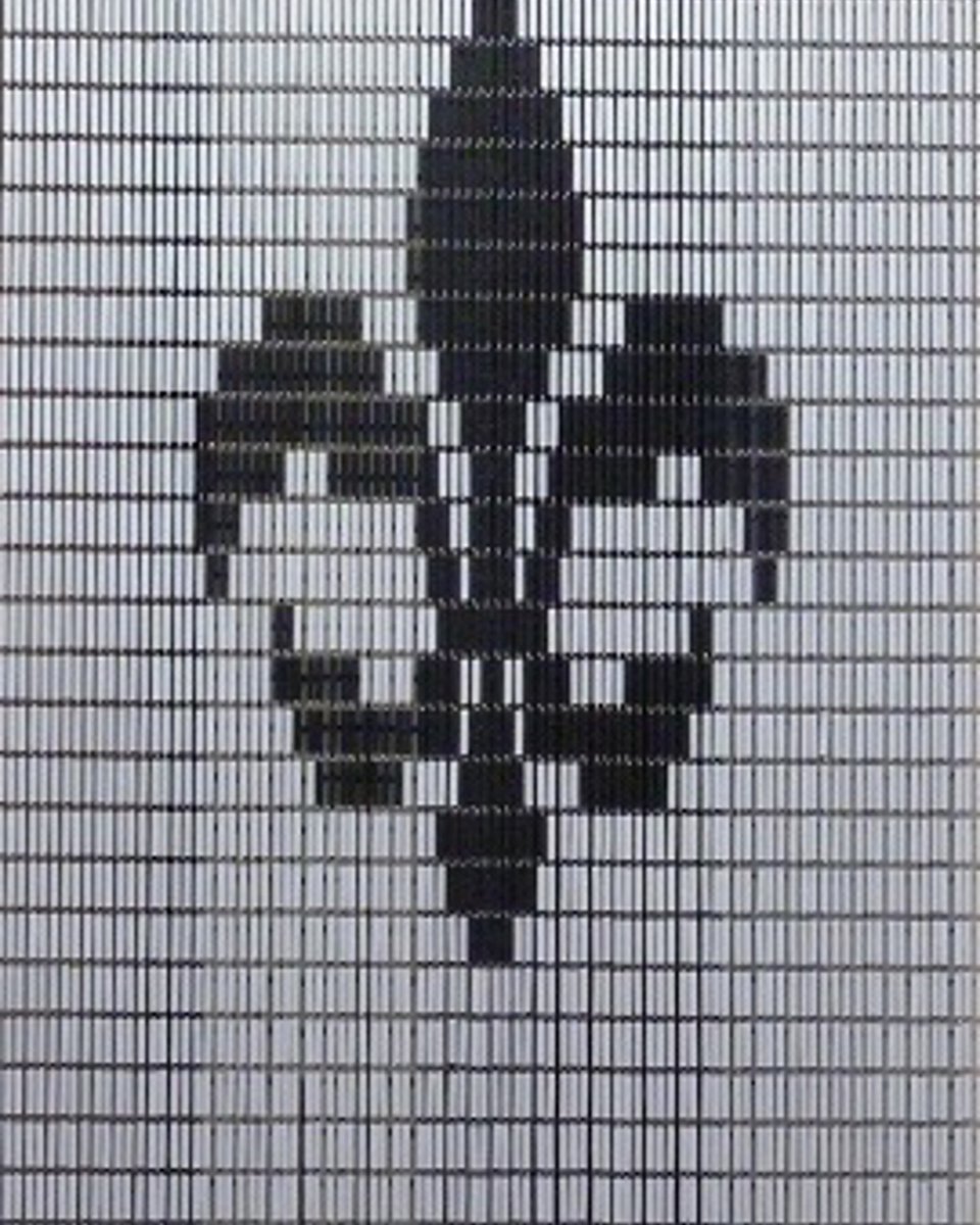 Vliegengordijnenexpert Hulzen - Vliegengordijn - 90x90 cm - Hoofdkleur Wit, Moitef Zilver