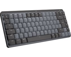 Logitech MX Mechanical Mini - Toetsenbord - QWERTY ISO - Grijs