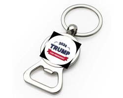 Akyol - trump for president 2024 flesopener - President - trump aanhangers - verjaardagscadeau - support - kado - 9 bij 3 cm