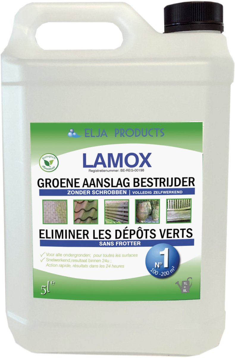 Terrasreiniger - groen aanslag - mos | 5L CONCENTRAAT
