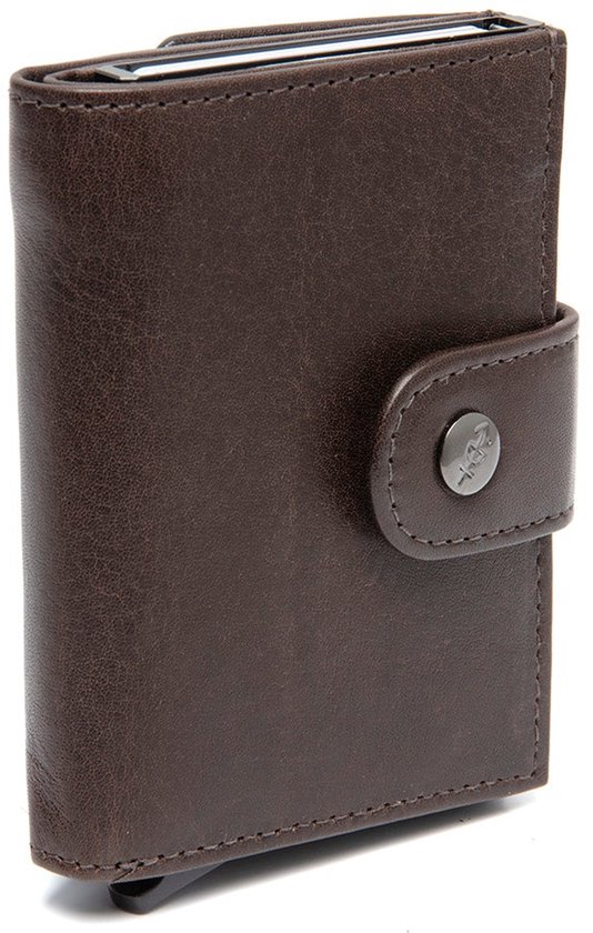 The Chesterfield Brand Cuir Porte-monnaie Lesina Wallet Brown Marron foncé