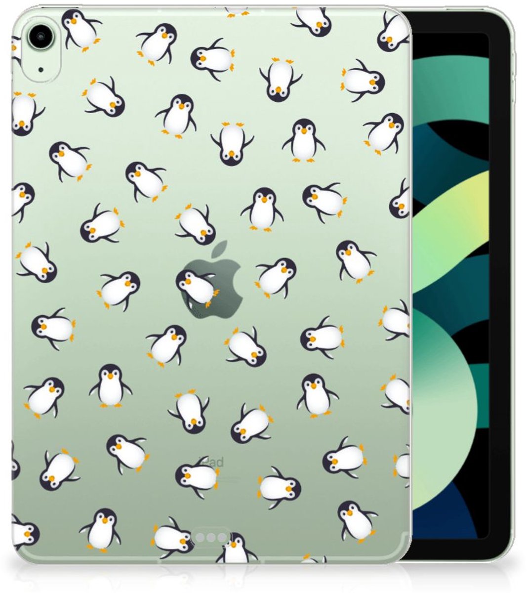 Hippe Hoes voor iPad Air (2020/2022) 10.9 inch Pinguïn