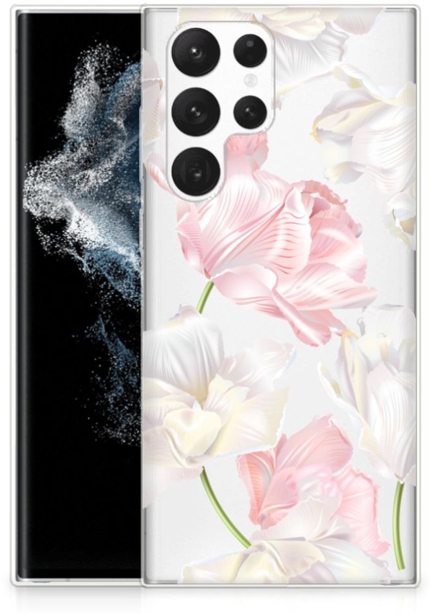 Samsung Galaxy S22 Ultra TPU Case Lovely Flowers