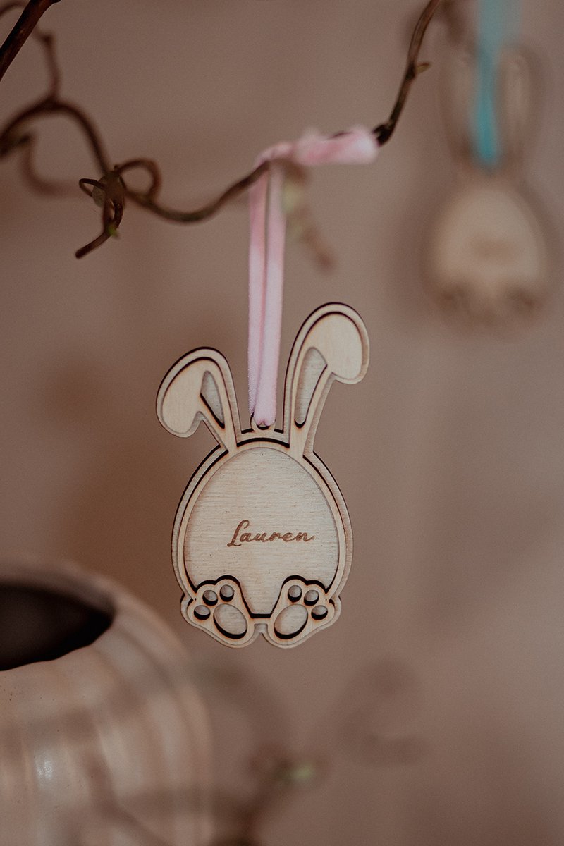 BolleToet - Paashanger met naam - personaliseren - decoratie - Paastak - easter
