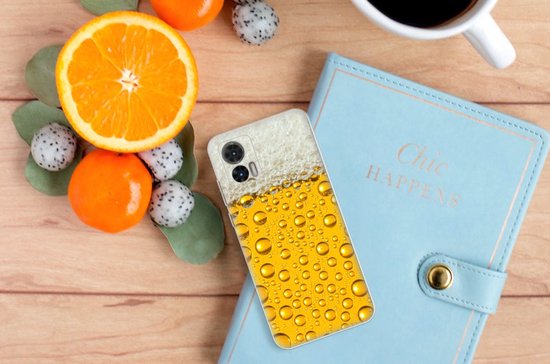 Souple Housse pour Motorola Edge 30 Neo Coque Bière