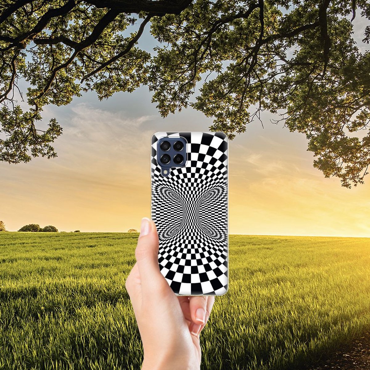 Samsung Galaxy M53 TPU Hoesje Illusie