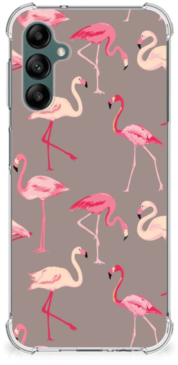 Samsung Galaxy A14 5G/4G Case Anti-shock Flamingo