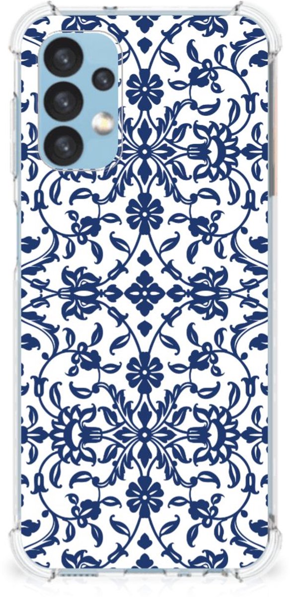 Samsung Galaxy A13 (4G) Case Flower Blue