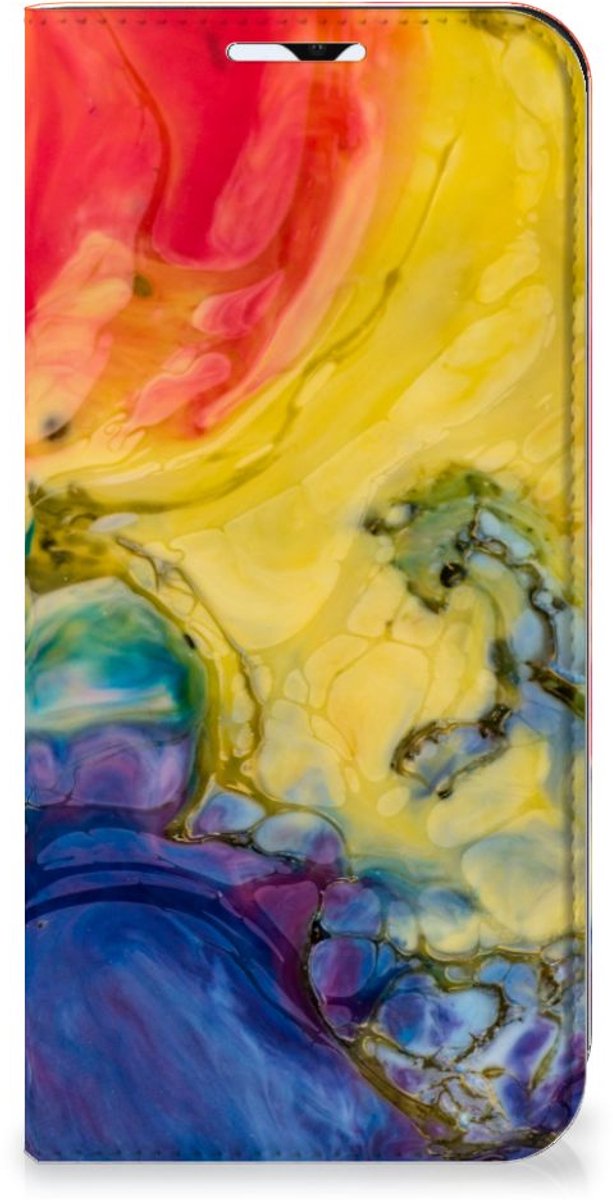 Book Case voor Bookcase Samsung Galaxy A23 Watercolor Dark