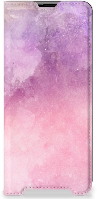 Belle coque de téléphone Sony Xperia 1 III Housse de Bookcase Pink violet peinture
