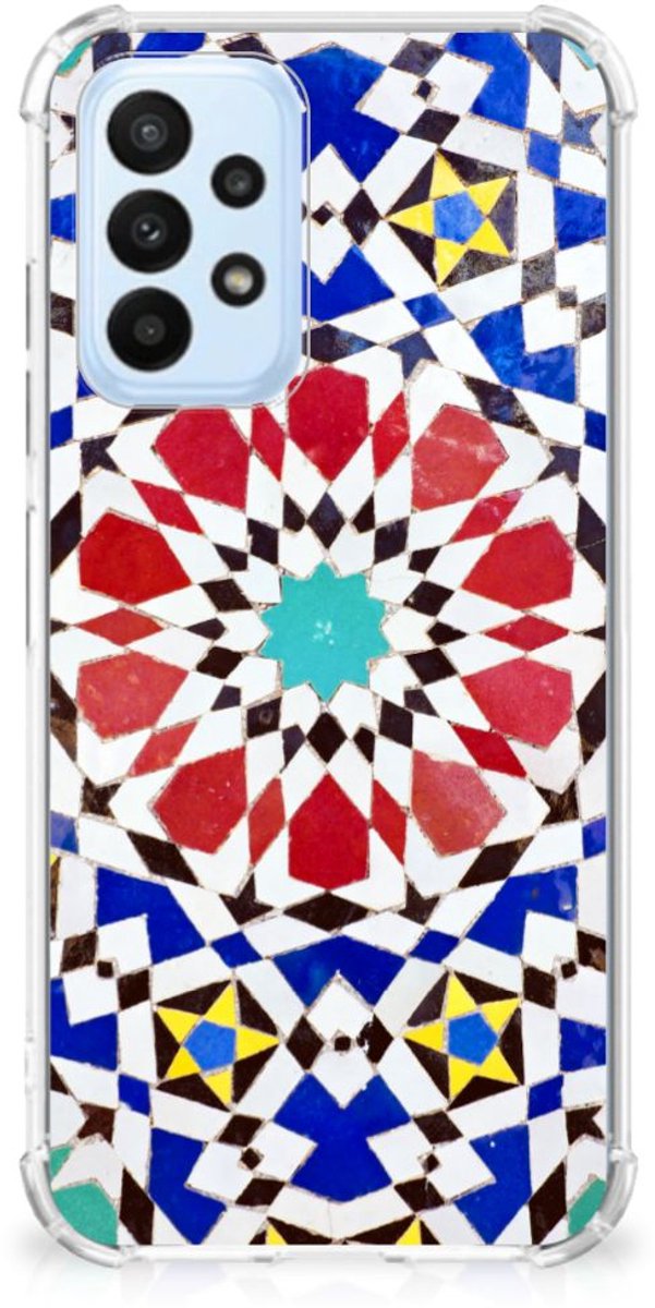 Samsung Galaxy A23 Anti-Shock Hoesje Mozaïek