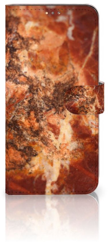 Etui Smartphone OPPO A15 Folder Marron Marron