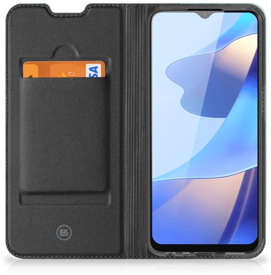 Coque Photo OPPO A16/A16s Smart Cover Peinture Blue