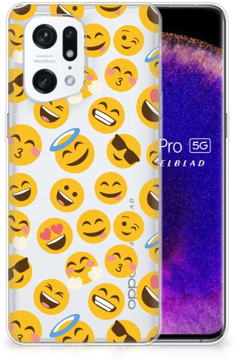 OPPO Find X5 Pro TPU bumper Emoji