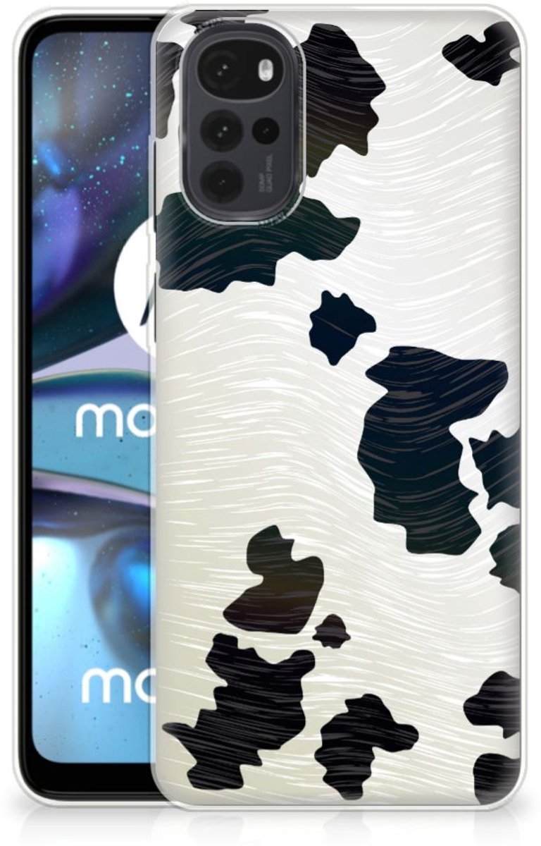 Motorola Moto G22 TPU Hoesje Koeienvlekken