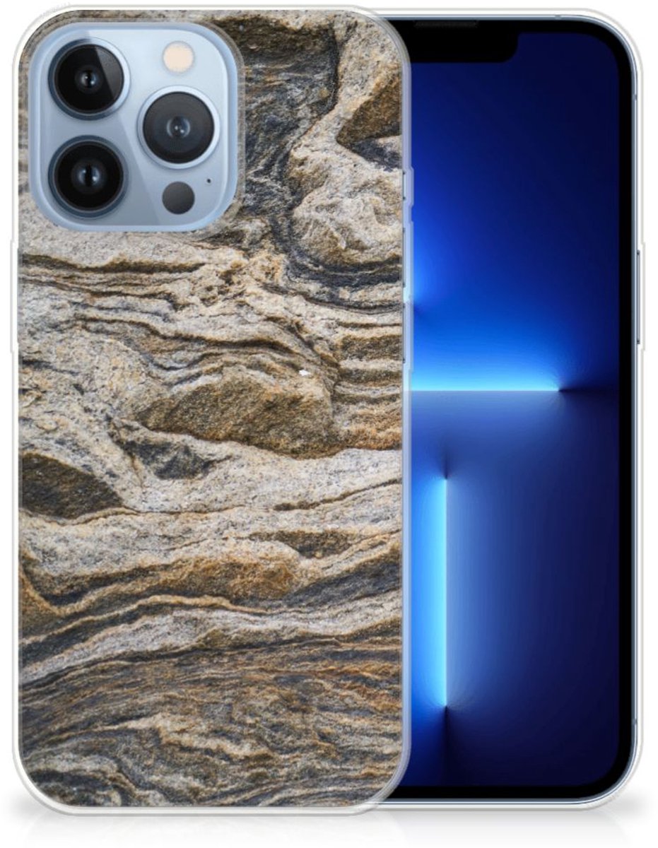 Apple iPhone 13 Pro TPU Siliconen Hoesje Steen
