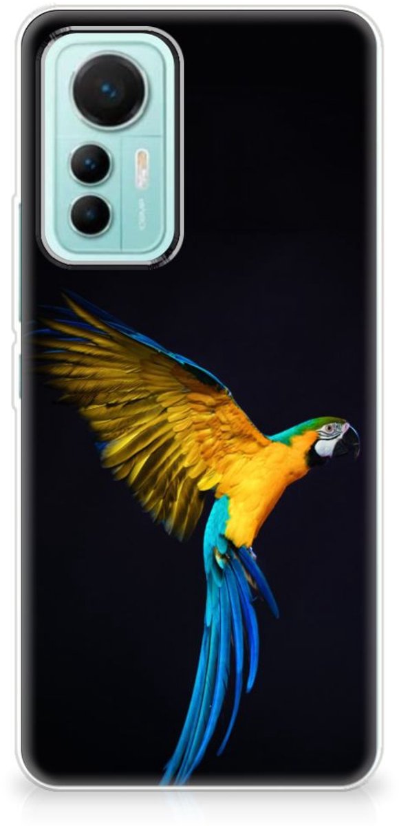 Xiaomi 12 Lite TPU Hoesje Papegaai