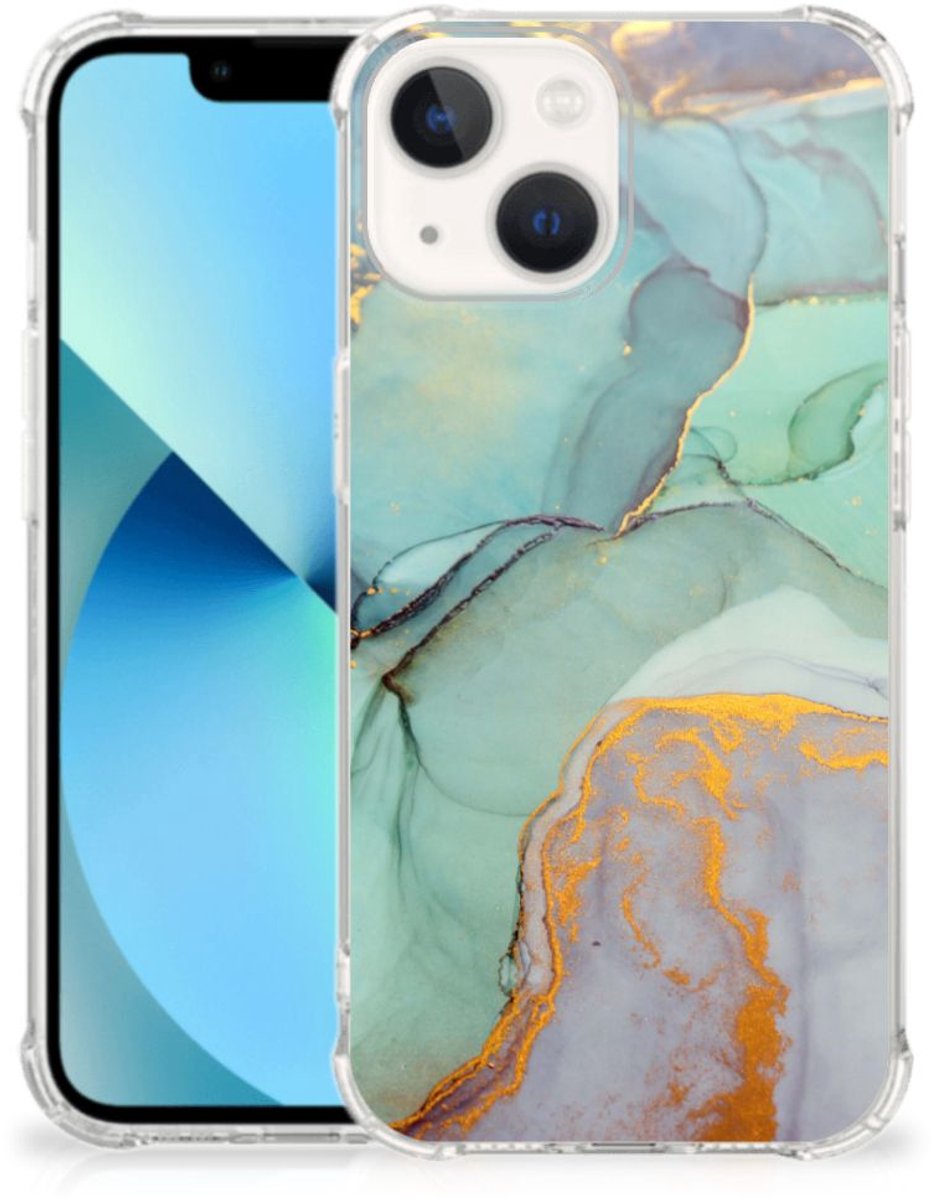 Back Cover voor iPhone 13 mini Watercolor Mix