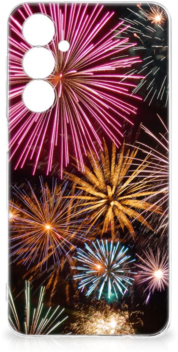 Samsung Galaxy A54 5G Silicone Back Cover Vuurwerk