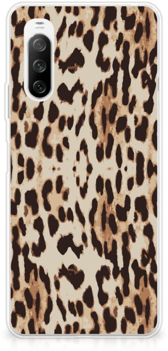 Sony Xperia 10 III TPU Hoesje Leopard