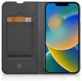 Book Case voor Standcase voor iPhone 14 Marmer Groen