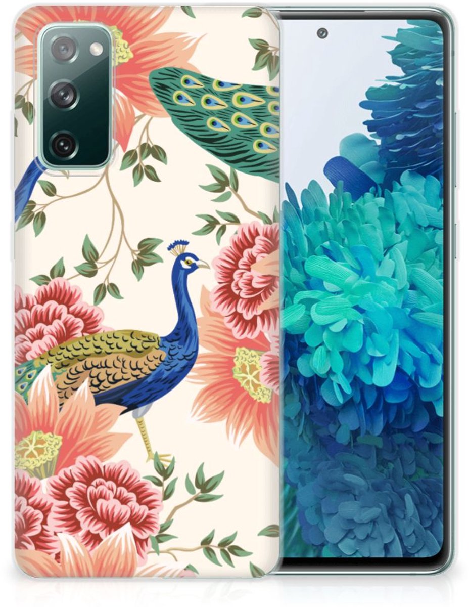 TPU Hoesje voor Samsung Galaxy S20 FE Pink Peacock