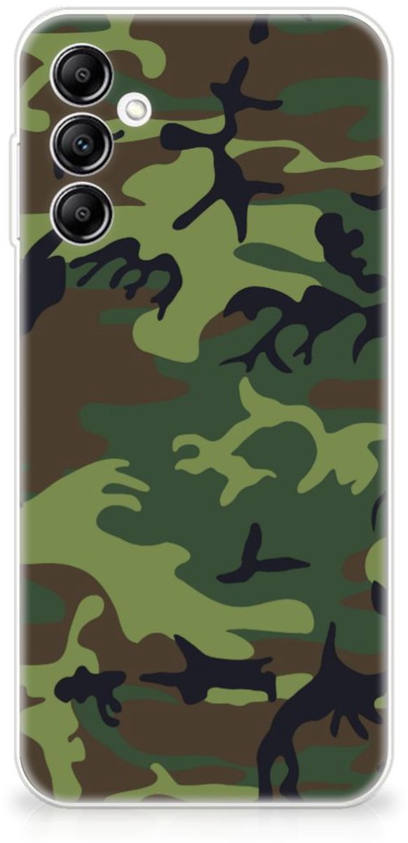 TPU Hoesje voor Samsung Galaxy A14 5G TPU bumper Army Dark