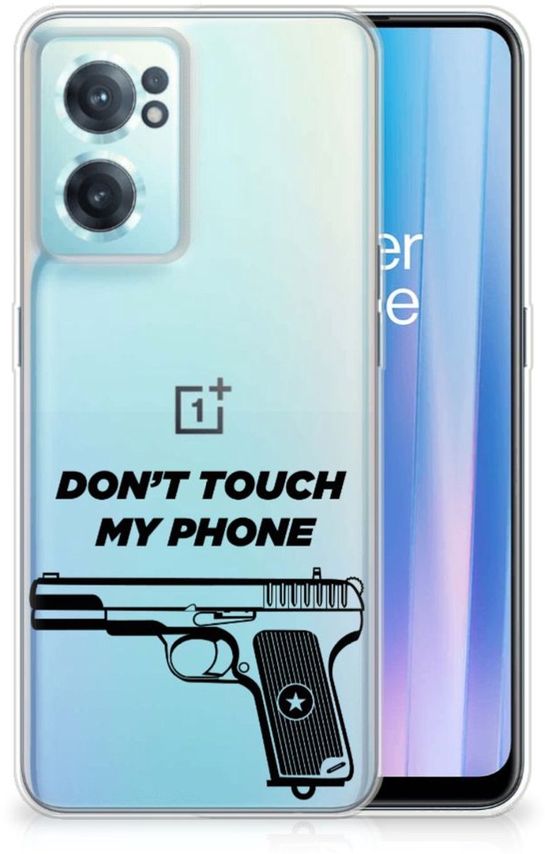OnePlus Nord CE 2 5G Silicone-hoesje Pistol DTMP