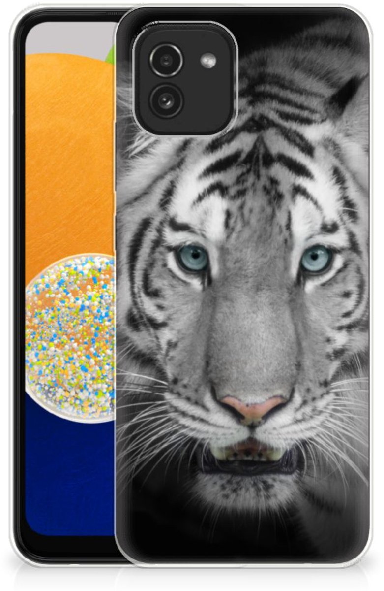 Samsung Galaxy A03 TPU Hoesje Tijger